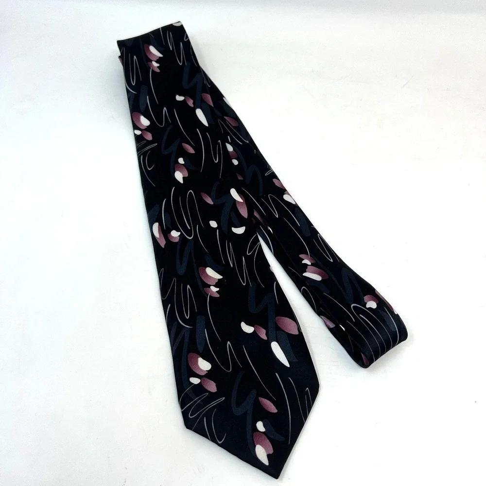 J Garcia Silk Big Bird Limited Edition Men's Tie Abstract Lightweight Mulitcolor